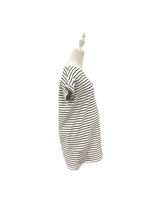 A Black Short Sleeve Tops from Mayarya in size Maternity-XS for maternity. (Back View)