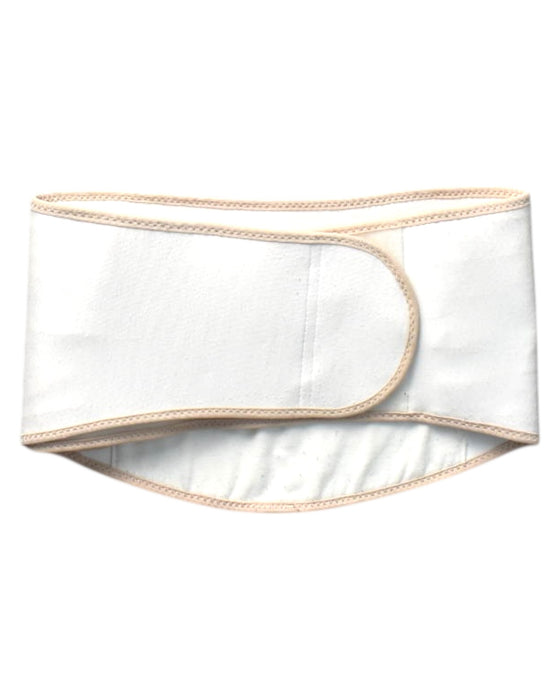 A White Maternity Support from Belly Bandit in size Maternity-M for maternity. (Front View)