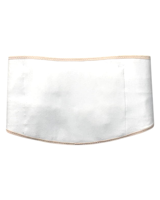 A White Maternity Support from Belly Bandit in size Maternity-M for maternity. (Back View)