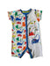 A White Short Sleeve Rompers from Mothercare in size 6-12M for boy. (Front View)