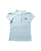 A Blue Short Sleeve Polos from Gucci in size 10Y for girl. (Front View)