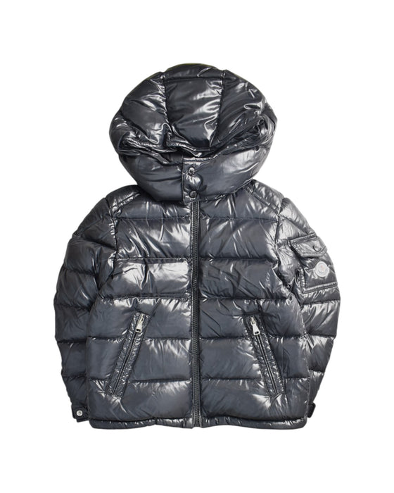 A Metallic Puffer/Quilted Coats & Outerwear from Moncler in size 6T for boy. (Front View)