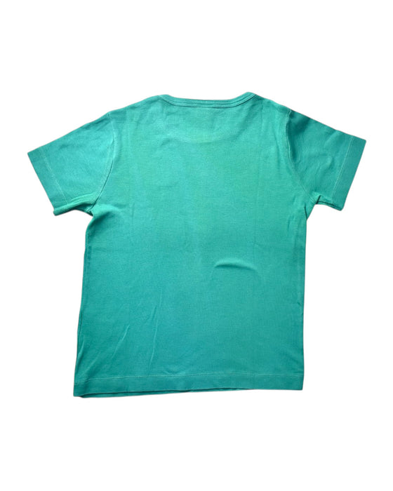 A Teal Short Sleeve T Shirts from Petit Bateau in size 8Y for boy. (Back View)