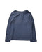 A Navy Long Sleeve Tops from Petit Bateau in size 4T for girl. (Back View)