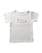 A White Short Sleeve T Shirts from Finn + Emma in size 4T for girl. (Front View)