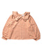 A Orange Long Sleeve Tops from Seed in size 4T for girl. (Front View)