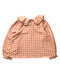 A Orange Long Sleeve Tops from Seed in size 4T for girl. (Back View)