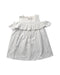 A White Sleeveless Dresses from mini KLARRA in size 3T for girl. (Front View)