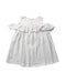 A White Sleeveless Dresses from mini KLARRA in size 3T for girl. (Back View)