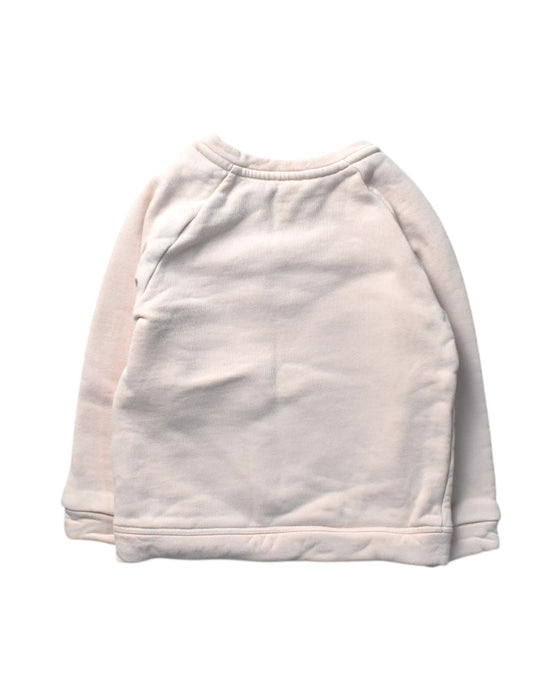 A Pink Long Sleeve Tops from Chloe in size 3T for girl. (Back View)
