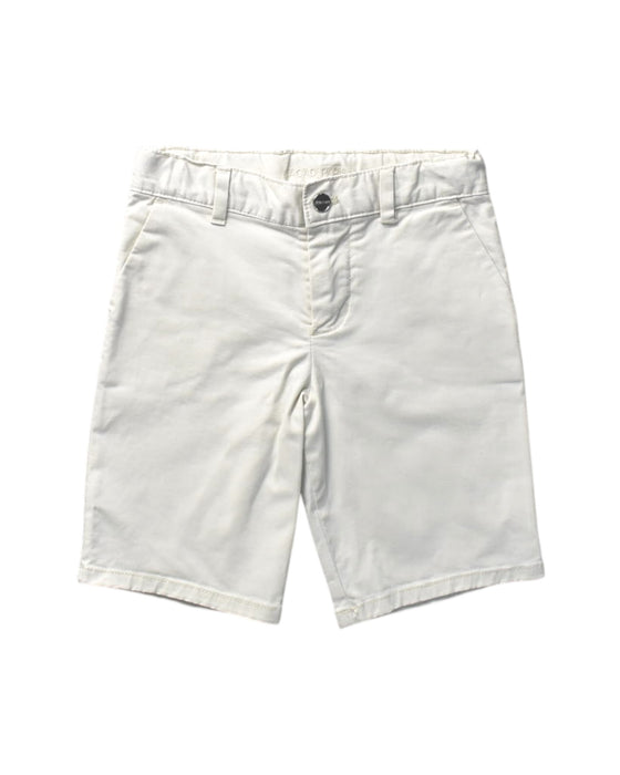 A White Shorts from Jacadi in size 4T for boy. (Front View)