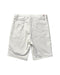 A White Shorts from Jacadi in size 4T for boy. (Back View)