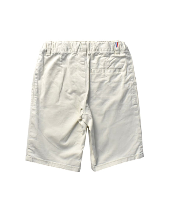 A White Shorts from Jacadi in size 5T for boy. (Back View)