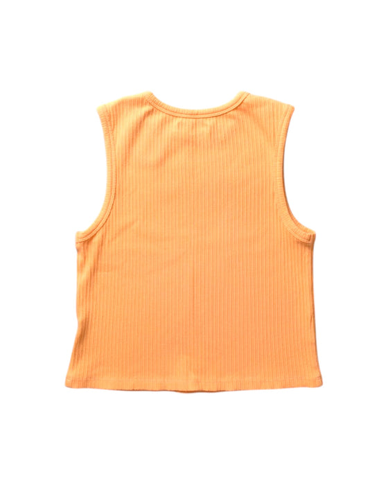 A Orange Sleeveless Tops from Gingersnaps in size 12Y for girl. (Back View)