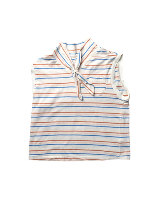 A White Sleeveless Tops from Gingersnaps in size 12Y for girl. (Front View)