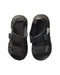 A Black Sandals from Adidas in size 4T for boy. (Back View)