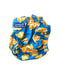 A Blue Swim Diapers from Konfidence in size O/S for boy. (Front View)