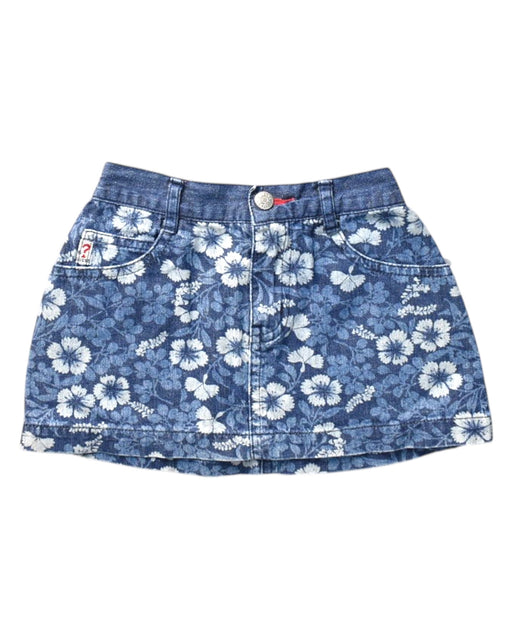 A Blue Short Skirts from Guess in size 3T for girl. (Front View)