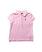 A Pink Short Sleeve Polos from Polo Ralph Lauren in size 6T for girl. (Front View)