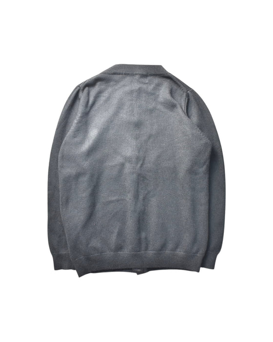 A Black Cardigans from Comme des Garcons in size 8Y for boy. (Back View)