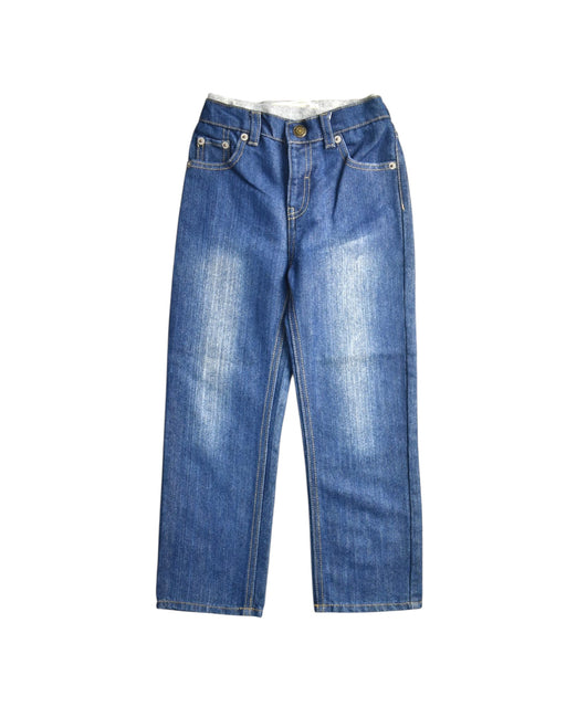 A Blue Jeans from Levi's in size 6T for boy. (Front View)