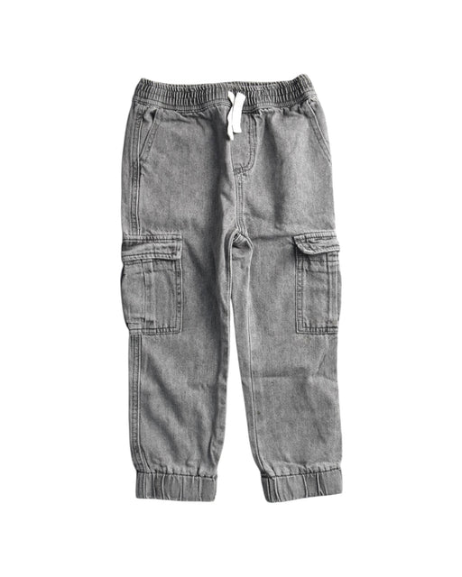 A Grey Casual Pants from Seed in size 4T for boy. (Front View)