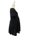 A Black Short Sleeve Dresses from Dear in size Maternity-S for maternity. (Back View)