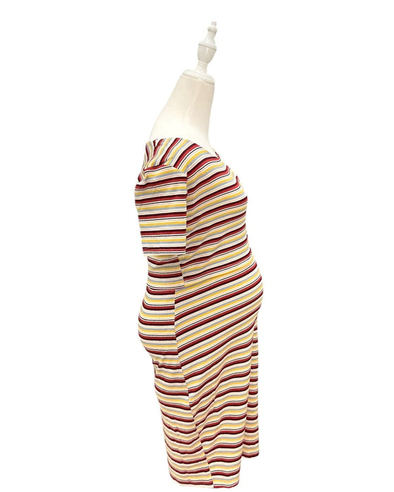 A Multicolour Short Sleeve Dresses from Dear in size Maternity-S for maternity. (Back View)