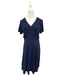 A Navy Short Sleeve Dresses from Dear in size Maternity-S for maternity. (Front View)