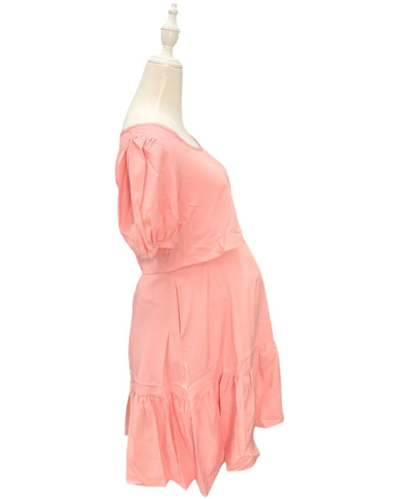 A Pink Dress Sets from Jump Eat Cry in size Maternity-S for maternity. (Back View)