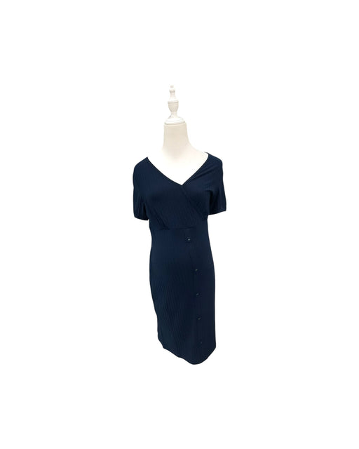 A Navy Short Sleeve Dresses from Jump Eat Cry in size Maternity-S for maternity. (Front View)