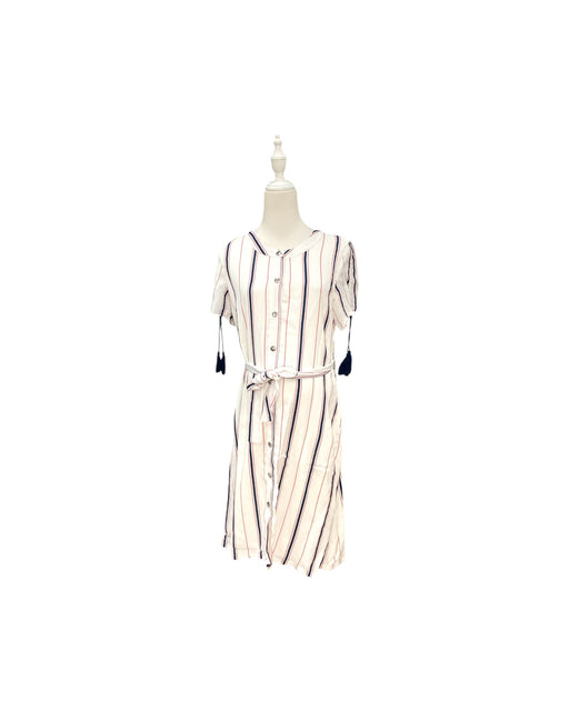 A White Short Sleeve Dresses from Jump Eat Cry in size Maternity-S for maternity. (Front View)