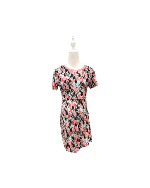 A Multicolour Short Sleeve Dresses from Mothercot in size Maternity-S for maternity. (Front View)