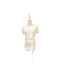 A White Short Sleeve Tops from Dear in size Maternity-S for maternity. (Front View)