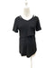 A Black Short Sleeve Tops from Jump Eat Cry in size Maternity-S for maternity. (Front View)