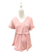 A Pink Short Sleeve Tops from Jump Eat Cry in size Maternity-S for maternity. (Front View)