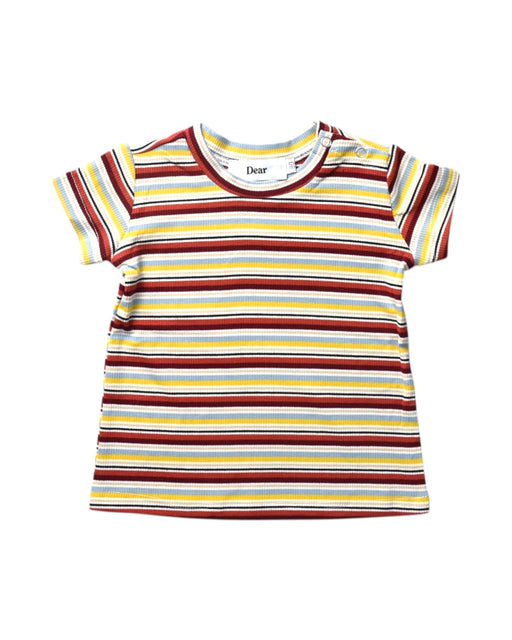 A Multicolour Short Sleeve T Shirts from Dear in size 12-18M for girl. (Front View)