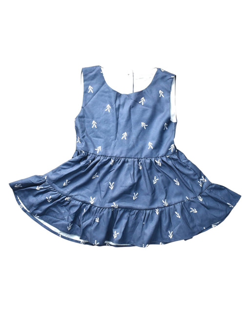 A Blue Sleeveless Dresses from Jump Eat Cry in size 18-24M for girl. (Front View)
