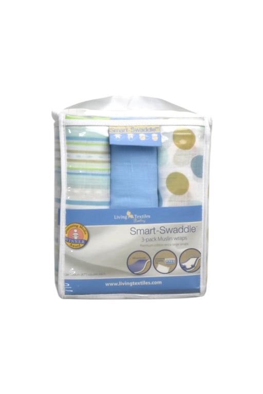 A Multicolour Swaddles from Living Textiles in size Newborn for boy. (Front View)