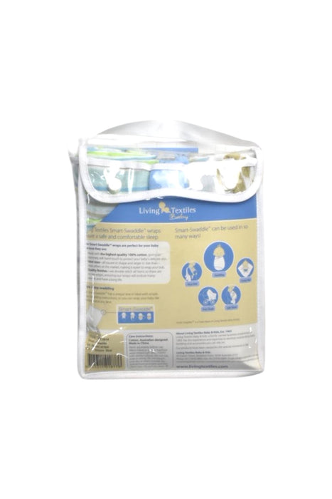 A Multicolour Swaddles from Living Textiles in size Newborn for boy. (Back View)