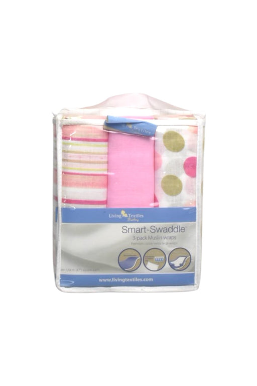 A Multicolour Swaddles from Living Textiles in size Newborn for girl. (Front View)