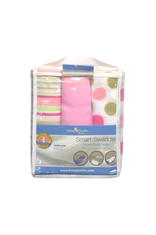 A Multicolour Swaddles from Living Textiles in size Newborn for girl. (Front View)