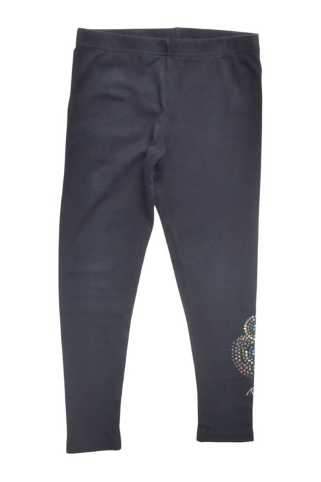 A Black Leggings from Desigual in size 3T for girl. (Front View)