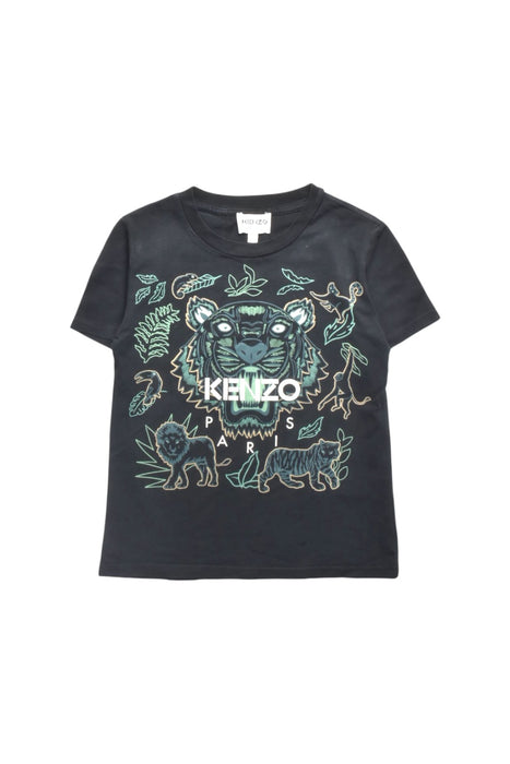 A Black Short Sleeve T Shirts from Kenzo in size 8Y for boy. (Front View)