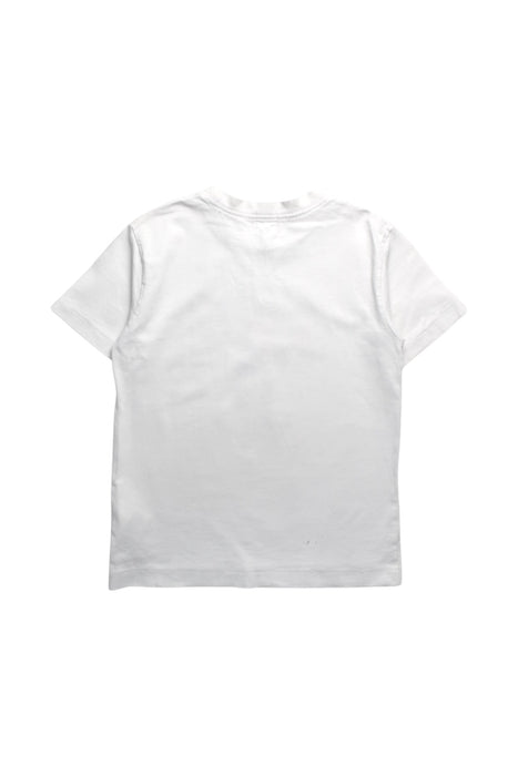 A White Short Sleeve T Shirts from Bape by A Bathing Ape in size 5T for boy. (Back View)