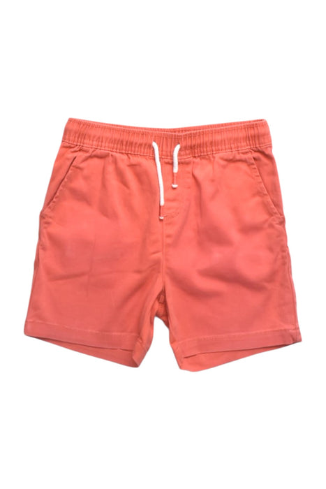 A Orange Shorts from Seed in size 7Y for boy. (Front View)