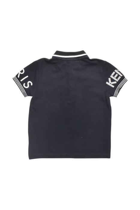 A Black Short Sleeve Polos from Kenzo in size 5T for boy. (Back View)