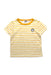 A White Short Sleeve T Shirts from Petit Bateau in size 4T for boy. (Front View)