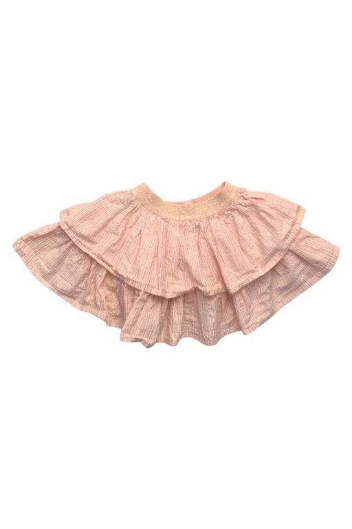 A Peach Tulle Skirts from Gingersnaps in size 3-6M for girl. (Front View)