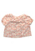 A Peach Short Sleeve Tops from Gingersnaps in size 6-12M for girl. (Back View)